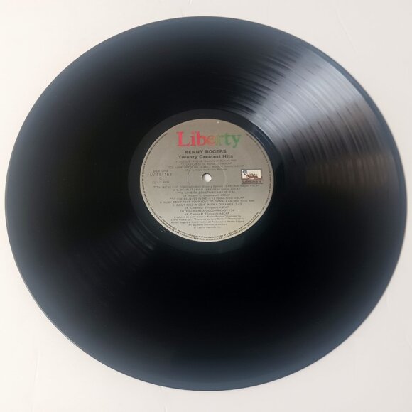 Kenny Rogers Twenty Greatest Hits vinyl record, 1983 original record - Picture 9 of 11